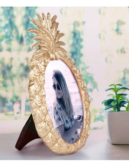 atkartojantis ananaso forma rėmelis nuotraukoms